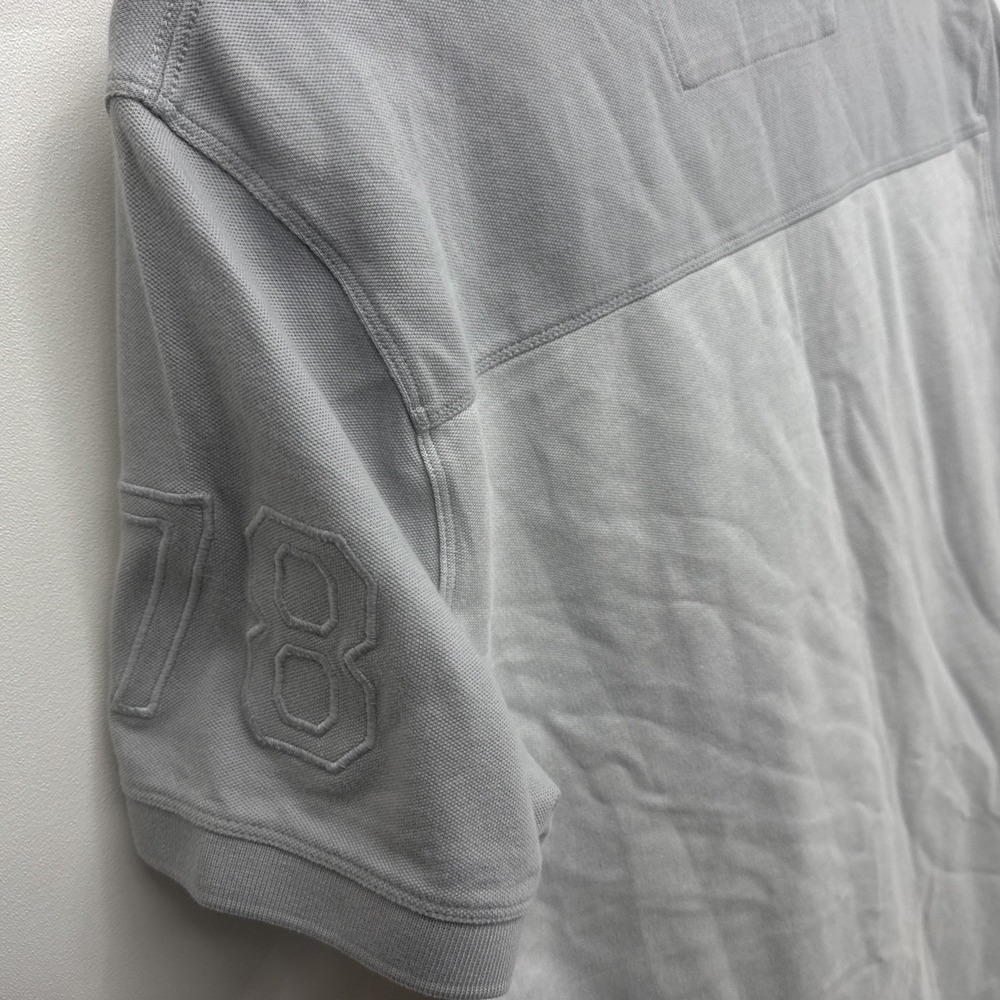 Banana Republic Shirt Mens Polo Short Sleeves Shirt "78" embroidered left sleeve - Picture 7 of 10